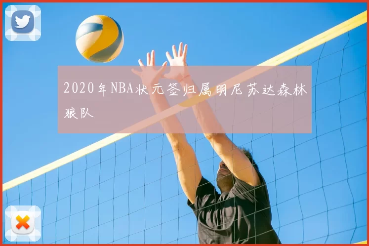 2020年NBA状元签归属明尼苏达森林狼队