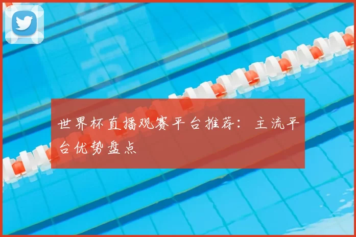 世界杯直播观赛平台推荐：主流平台优势盘点