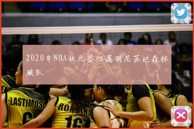 2020年NBA状元签归属明尼苏达森林狼队