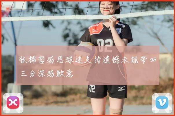 张稀哲感恩球迷支持遗憾未能带回三分深感歉意